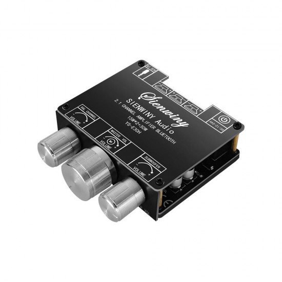YS-E30H 2.1 Channel bluetooth 5.1 Audio Amplifier Board 15*2+30W High Low Tone Subwoofer Amplifier Board