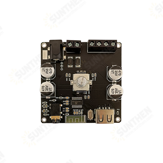 ZK-F1002 Volume Indicator bluetooth Audio Power Amplifier Board Module TPA3116D2 Stereo 100Wx2