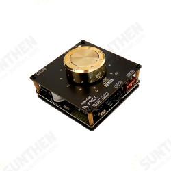 ZK-F502E Cool Volume Indicator Bluetooth Audio Power Amplifier Board Module LC Filter Stereo 50W+50W ZK-F502E Cool Volume Indicator Bluetooth Audio Power Amplifier Board Module LC Filter Stereo 50W+50W