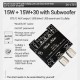 ZK-LT21 Bluetooth Audio Digital Power Amplifier Board Module 2.1 Channel 15W+15W+30W with Subwoofer