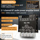 ZK-MT21S 2.1 Channel Bluetooth 5.1 Subwoofer Amplifier Board Module 50WX2+100W Power Audio Stereo Amplifier Board