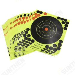 10PCS Shooting Adhesive Targets Splatter Reactive Target Sticker Paper 20*20CM 10PCS Shooting Adhesive Targets Splatter Reactive Target Sticker Paper 20*20CM