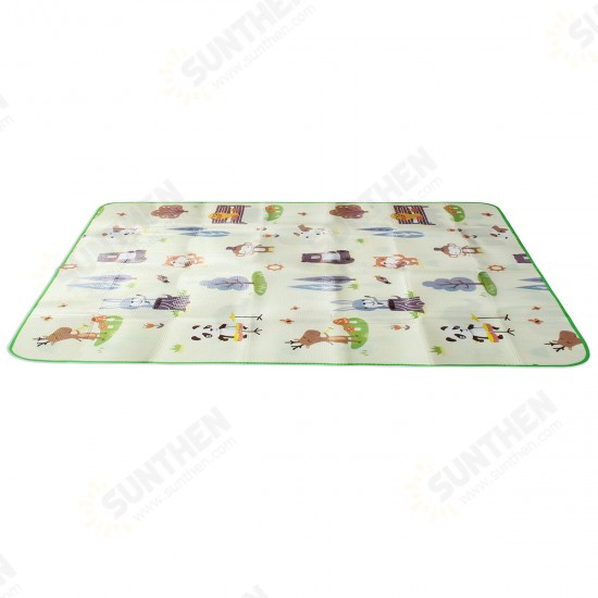 200x180x0.5cm Baby Floor Mat Foam Waterproof Double Sides Non-Slip Play Carpets