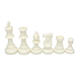 32 Piece Game Chess Foldable 9.5/7.5/6.4cm King Knight Set Outdoor Recreation Family Camping Game