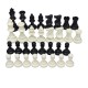 32 Piece Game Chess Foldable 9.5/7.5/6.4cm King Knight Set Outdoor Recreation Family Camping Game