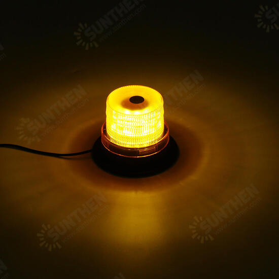 6W Flashing Warning Signal Light Waterproof IP65 32 LED Lamp Outdoor Cycling Camping Magnetic Emergency Lantern