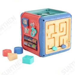 Baby Puzzle Hexahedron Toys Children Kids Activity Play Early Education Toy Creativity&Imagination&Practical Ability Training Gifts Baby Puzzle Hexahedron Toys Children Kids Activity Play Early Education Toy Creativity&Imagination&Practical Ability Training Gifts