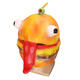 Burger Hamburger Latex Mask Fancy Dress Full Face Head Halloween Cosplay Party