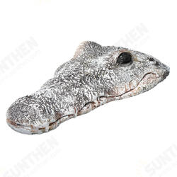 Floating Resin Crocodile Head Garden Pond Pool Realistic Water Features Decorations Pool Ornament Floating Resin Crocodile Head Garden Pond Pool Realistic Water Features Decorations Pool Ornament