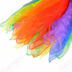 20PCS Silk Scarf Light and Breathable Children's Silk Scarf Dance Performance Props Decorations 20PCS Silk Scarf Light and Breathable Children's Silk Scarf Dance Performance Props Decorations