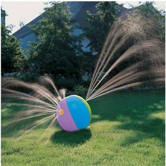 Summer Children's Outdoor Swimming Beach Ball Inflatable Ball Water Fountain Ball