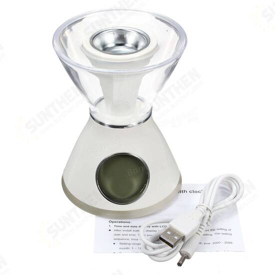 USB Aromatherapy Fragrance Decorative LED Night Light Clock Lamps USB Aromatherapy Fragrance Decorative LED Night Light Clock Lamps