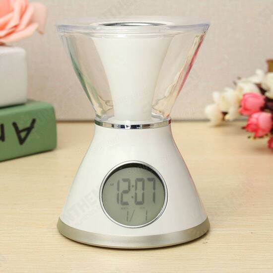 USB Aromatherapy Fragrance Decorative LED Night Light Clock Lamps