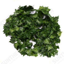 12pcs Artificial Greenery Vine Ivy Leaves Garland Hanging Wedding Party Garden Decorations 12pcs Artificial Greenery Vine Ivy Leaves Garland Hanging Wedding Party Garden Decorations