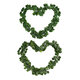 12pcs/Pack Artificial Rattan Advanced Silk Cloth Grape Green Dill Leaves Decor