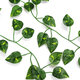 12pcs/Pack Artificial Rattan Advanced Silk Cloth Grape Green Dill Leaves Decor