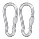 13Pcs Hammock Chair Hanging Basket Accessories Stainless Steel Fixed Buckles