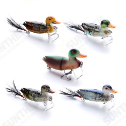 3D Eyes Duck Lure Artificial Fishing Bait Catching Topwater With Hooks Fishing 3D Eyes Duck Lure Artificial Fishing Bait Catching Topwater With Hooks Fishing