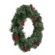 40/50/60cm Christmas Garland With Pine Cones XMAS Window Wreath Decorations