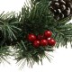 40/50/60cm Christmas Garland With Pine Cones XMAS Window Wreath Decorations