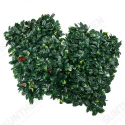 40*60CM Artificial Topiary Hedges Panels Plastic Faux Shrubs Fence Mat Greenery Wall Backdrop Decor Garden Privacy Screen Fence