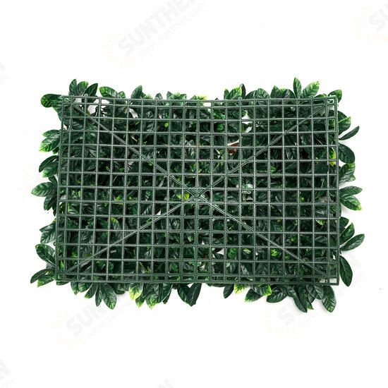 40*60CM Artificial Topiary Hedges Panels Plastic Faux Shrubs Fence Mat Greenery Wall Backdrop Decor Garden Privacy Screen Fence