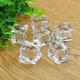 50Pcs Crystal Clear Artificial Acrylic Ice Cube Square Decor Photo Photography Props Decorations