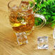 50Pcs Crystal Clear Artificial Acrylic Ice Cube Square Decor Photo Photography Props Decorations