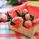 7 Heads Artificial Camellia Handmade Flowers Simulation Camellia Home Decoration