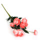 7 Heads Artificial Camellia Handmade Flowers Simulation Camellia Home Decoration