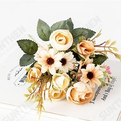 Artificial Flowers Bridal Hydrangea Home Wedding Garden Bouquet Artificial Flowers Bridal Hydrangea Home Wedding Garden Bouquet