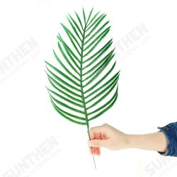 Artificial Palm Tree Faux Leaves Green Plants Greenery for Flowers Decorations Artificial Palm Tree Faux Leaves Green Plants Greenery for Flowers Decorations