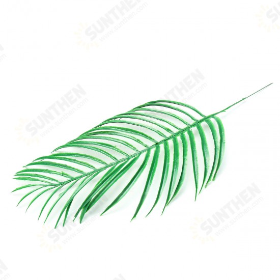 Artificial Palm Tree Faux Leaves Green Plants Greenery for Flowers Decorations