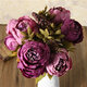 Artificial Peony Bouque Silk Flowers Home Room Party Wedding Garden Decoration