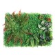 Artificial Plant Wall Topiary Hedges Panel Plastic Faux Shrubs Fence Mat Artificial Plant Wall Topiary Hedges Panel Plastic Faux Shrubs Fence Mat