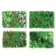 Artificial Plant Wall Topiary Hedges Panel Plastic Faux Shrubs Fence Mat