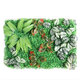 Artificial Plant Wall Topiary Hedges Panel Plastic Faux Shrubs Fence Mat