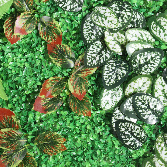 Artificial Plant Wall Topiary Hedges Panel Plastic Faux Shrubs Fence Mat Artificial Plant Wall Topiary Hedges Panel Plastic Faux Shrubs Fence Mat