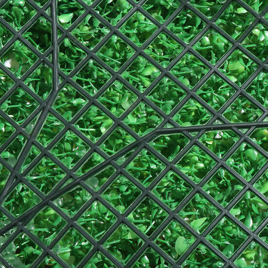 Artificial Plant Wall Topiary Hedges Panel Plastic Faux Shrubs Fence Mat Artificial Plant Wall Topiary Hedges Panel Plastic Faux Shrubs Fence Mat