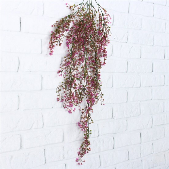 Artificial Weeping Willow Ivy Vine Plants Outdoor Indoor Hanging Decorations
