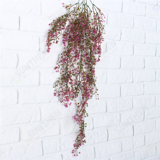 Artificial Weeping Willow Ivy Vine Plants Outdoor Indoor Hanging Decorations