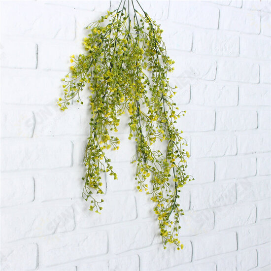 Artificial Weeping Willow Ivy Vine Plants Outdoor Indoor Hanging Decorations