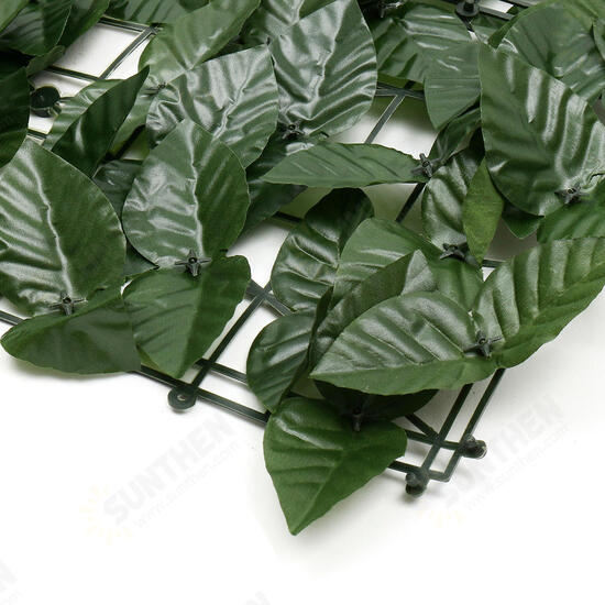 Expanding 1*3M Artificial Lvy Leaf Wall Fence Green Garden Screen Hedge Decorations