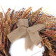 Fall Wreath Front Door Artificial Grain Autumn Wreath Harvest Gold Wheat Ears Circle Garland Fall Home Decorations