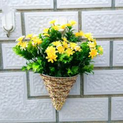 Flower Violet Wall Ivy Flower Hanging Basket Artificial Flower Decor Silk Flower Vine Flower Violet Wall Ivy Flower Hanging Basket Artificial Flower Decor Silk Flower Vine