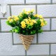 Flower Violet Wall Ivy Flower Hanging Basket Artificial Flower Decor Silk Flower Vine