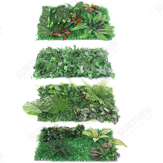 Green Plant Wall Background Wall Plastic Simulation Plant Lawn Wall