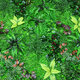 Green Plant Wall Background Wall Plastic Simulation Plant Lawn Wall