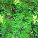 Green Plant Wall Background Wall Plastic Simulation Plant Lawn Wall