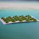 Mini Artificial Wild Grass Plant Simulation Model Sand Table Landscape Decorations